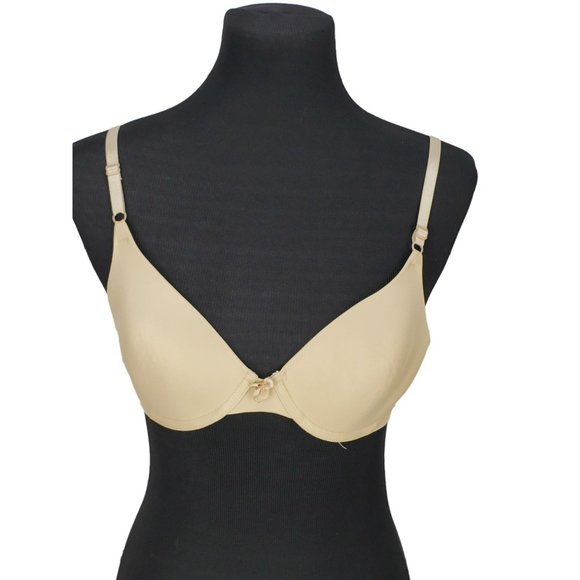Maidenform 1-Fabulous-Fit T-Shirt Tan‎ Underwire 07959 MSRP-$38.00 34B - Picture 1 of 9